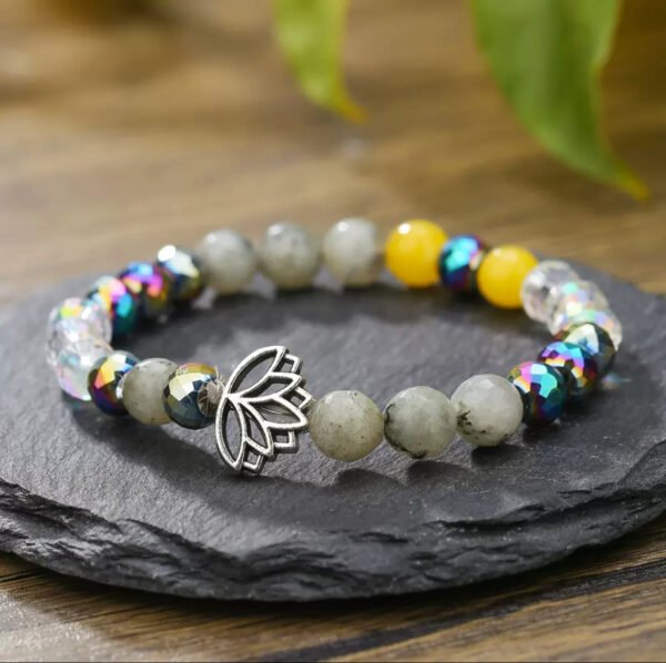 Lotus beads bracelet